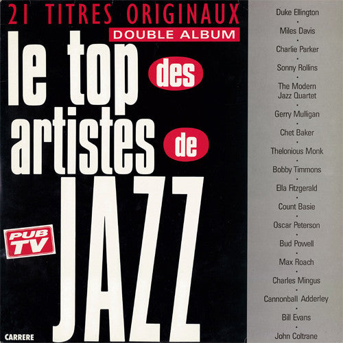 le top des artistes de jazz (2lp)