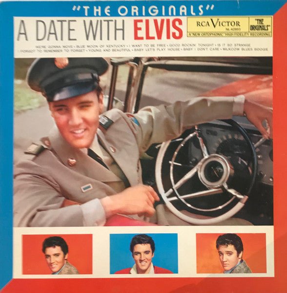a date with elvis (lp)