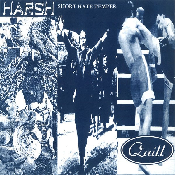 harsh / short hate temper / quill