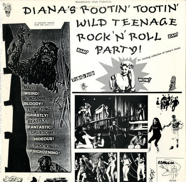 diana's rootin' tootin' wild teenage rock 'n' roll party!