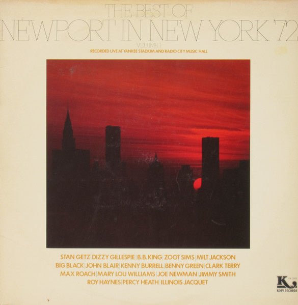 the best of newport in new york '72 (volume 1)