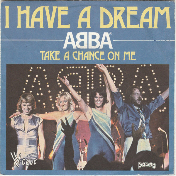 i have a dream / take a chance on me (7inch)