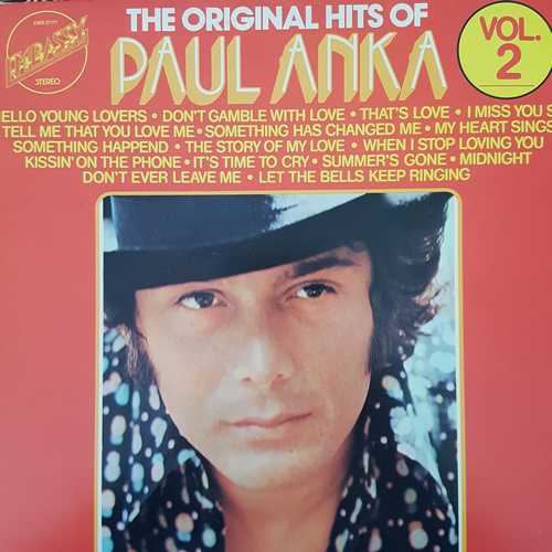 the orginal hits of paul anka vol.2
