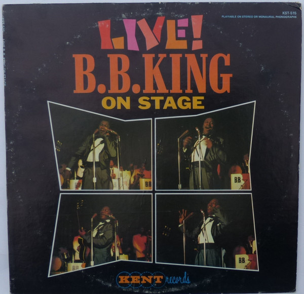 live! b.b. king on stage