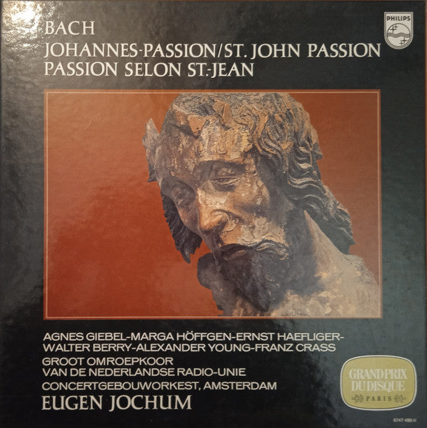 johannes-passion   st. john passion   passion selon st.-jean (3lp box)