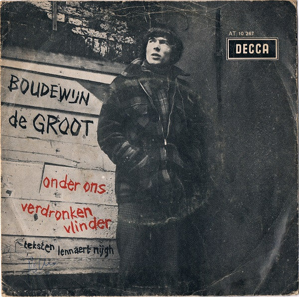 onder ons / verdronken vlinder (7inch single)