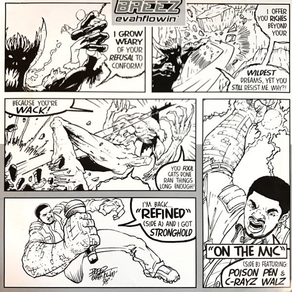 refined   on the mic