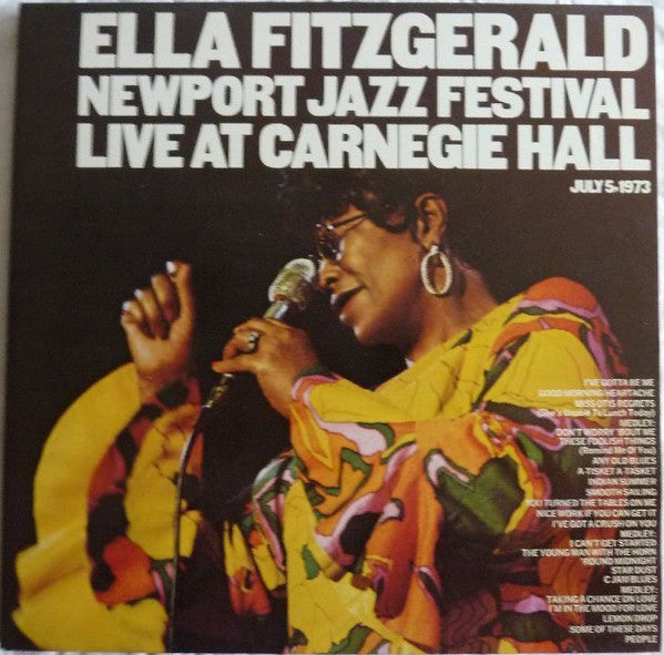 newport jazz festival live at carnegie hall, july 5, 1973 (2lp)