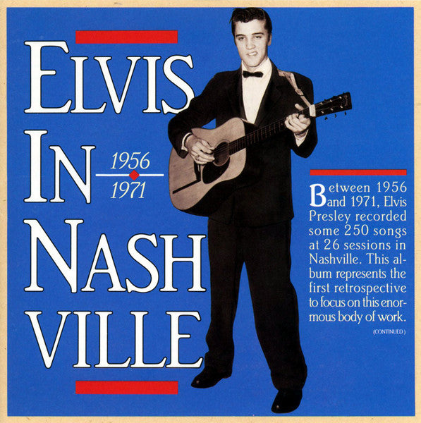elvis in nashville 1956 - 1971