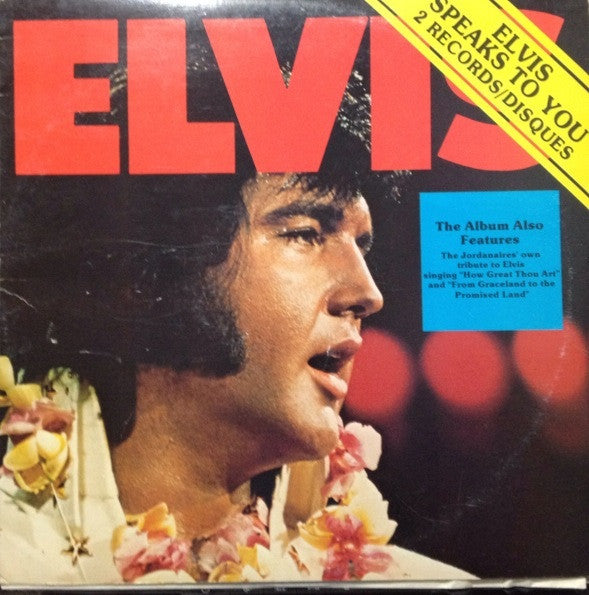 elvis speaks to you