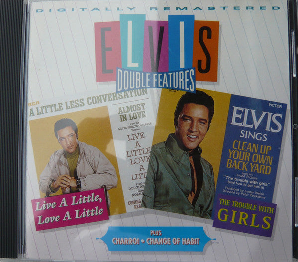 live a little, love a little   the trouble with girls   charro   change of habit