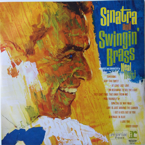 sinatra and swingin' brass (near mint)
