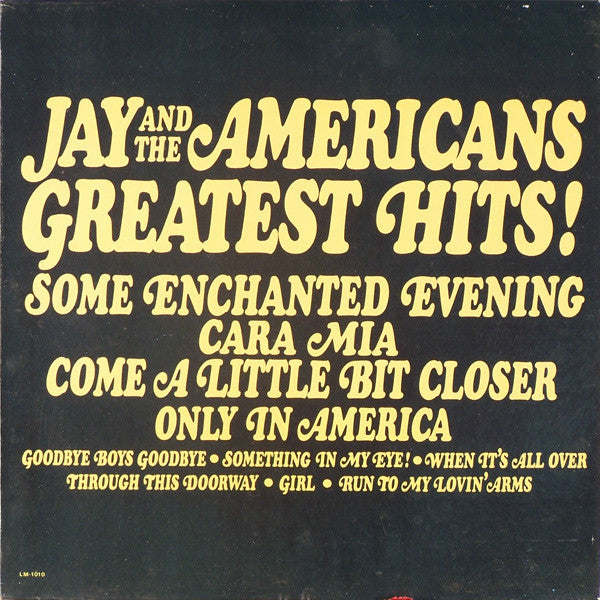 jay and the americans greatest hits!
