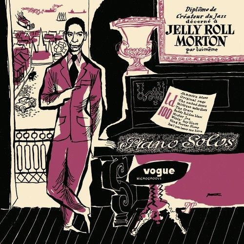 jelly roll morton's new orleans memories - pink (lp)