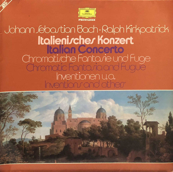 italienisches konzert = italian concerto / chromatische fantasie und fuge = chromatic fantasia and fugue / inventionen u.a. = inventions and others