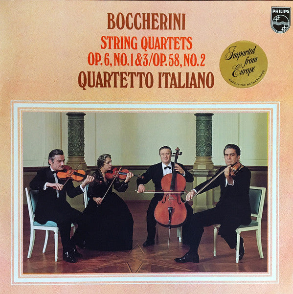 quartetto italiano - string quartets, op.6, no.1 & 3   op.58, no.2