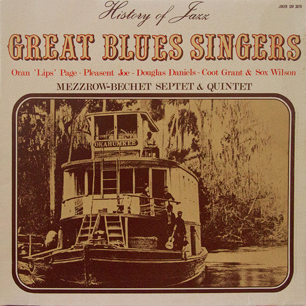 great blues singers (volume one)