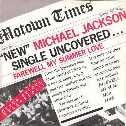 farewell my summer love (7inch single)