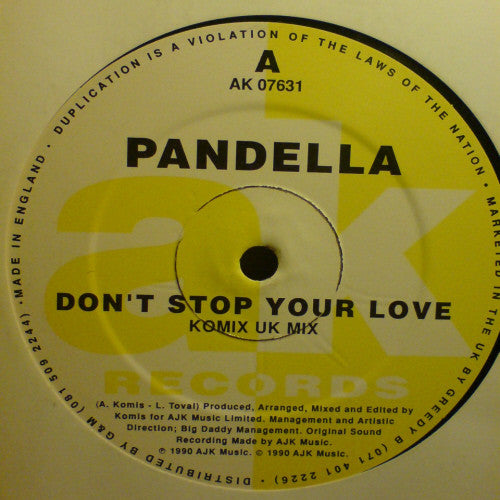 don't stop your love