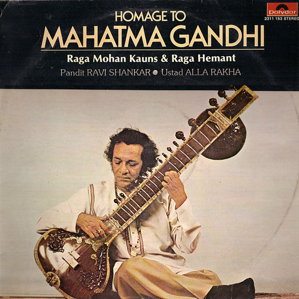 homage to mahatma gandhi & baba allauddin (lp)