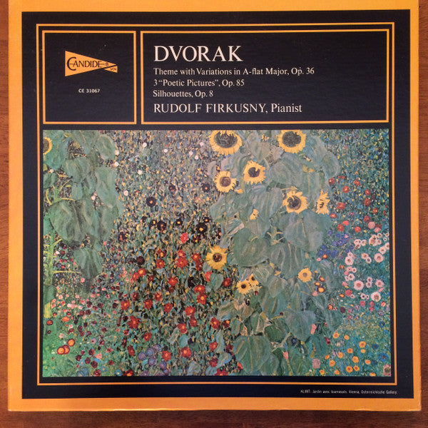 dvorak, theme with variations in a-flat, op. 36 (lp)