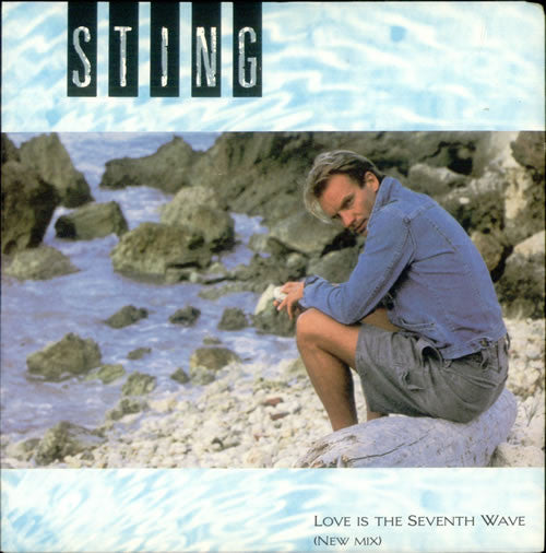 love is the seventh wave (7inch single)