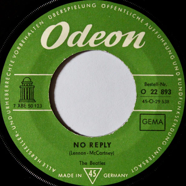 no reply   eight days a week (7inch)