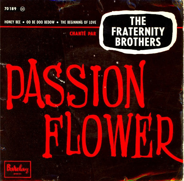 passion flower (7inch single)