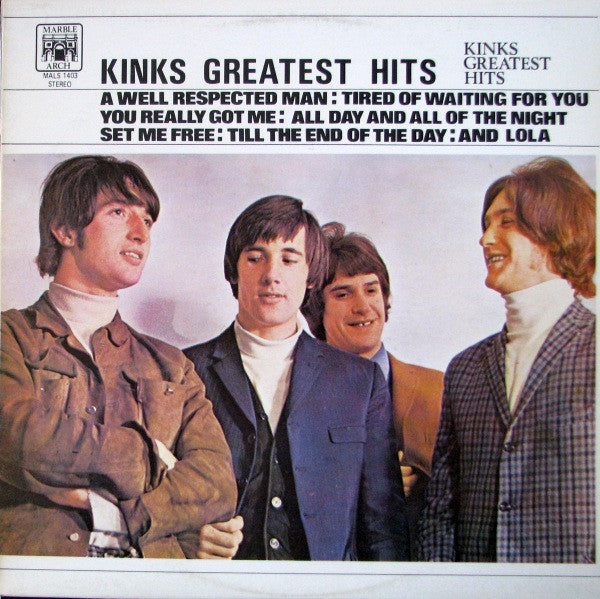 kinks greatest hits (lp)