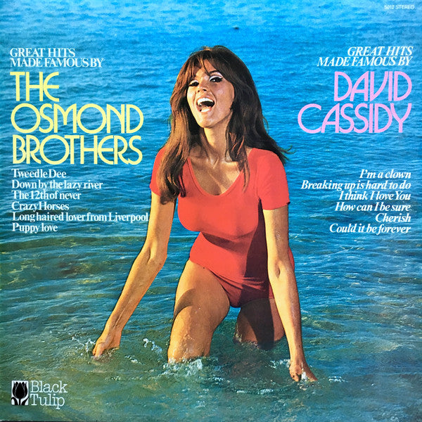 great hits made famous by the osmond brothers, david cassidy